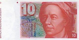 Image result for Current Swiss Currency