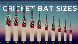 Image result for Cricket Bat Size 6