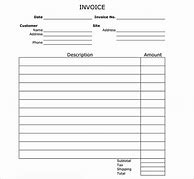Image result for Blank Invoice Receipt Templates