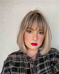 Image result for Thin Bangs