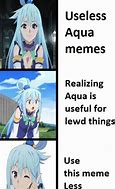 Image result for Aqua Down Meme