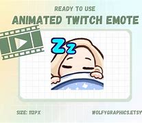 Image result for Twitch Sleep Emoji