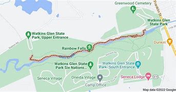 Image result for Watkins Glen Gorge Trail Map