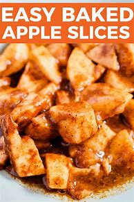 Image result for Baked Apple Slices Side Dish