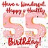 Image result for Free Clip Art 55 Birthday Women