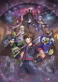 Image result for Kingdom Hearts Art Style