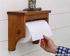 Image result for Wooden Paper Towel Holder Plans