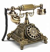 Image result for Vintage Telephone Rotary Dial Press Button Phone