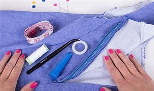 Image result for How to Sew Invisible Zipper
