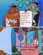 Image result for Spongebob SquarePants History Memes