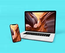 Image result for Computer and Phone Mockup Black