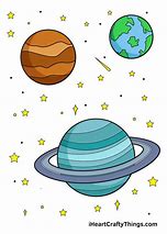 Image result for Galaxy Moon Drawing