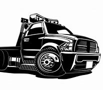 Image result for Tow Truck Driver Clip Art Black and White