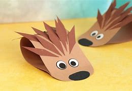 Image result for Paper Plate Hedgehog