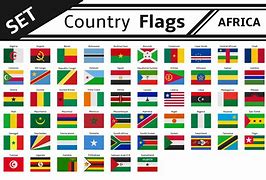 Image result for africa map with flags