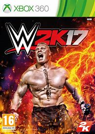 Image result for WWE 2K17 Xbox 360 Disc