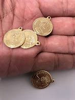Image result for Gold Plated Coin Pendants