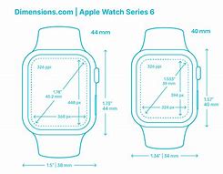 Image result for Apple Watch Series 6 Dimensions