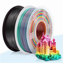 Image result for Luminous Rainbow PLA 3D Printer Filament