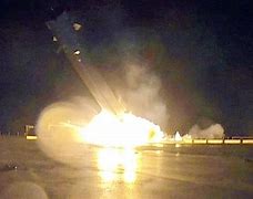 Image result for SpaceX Rocket Landing Crash