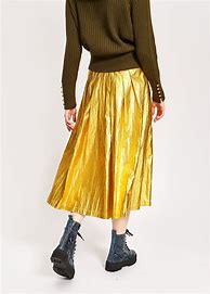 Image result for Gold Metallic Foil Skirts