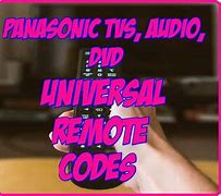 Image result for Panasonic Universal Remote