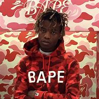 Image result for WGM BAPE Hoodie White Man Wearing
