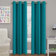Image result for Aqua Color Curtains