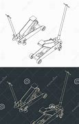 Image result for Isometric Drawing of a Jack in Th Box