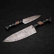 Image result for Asety Damascus Knife Set