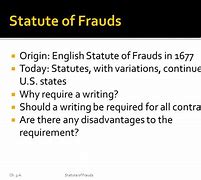 Image result for Statute Fo Frauds Image