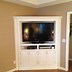 Image result for Small White Corner TV Stand