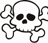 Image result for Skull Bones SVG Outline