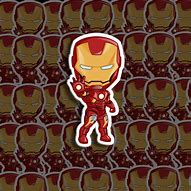 Image result for Iron Man Sticker