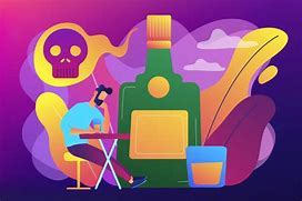 Image result for Alcohol Addiction Clip Art