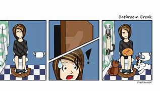 Image result for Bathroom Break Comic