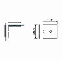 Image result for 90 Degree Glass Clamp