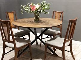 Image result for 36 Inch Round Oak Kitchen Table