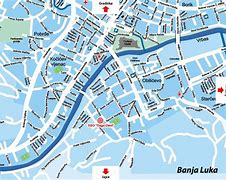 Image result for Banja Luka Opsrtine Mapa