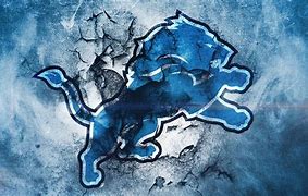 Image result for Detroit Lions Logo Black Background