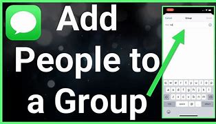 Image result for How to Add People to a Group Text iPhone