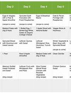 Image result for 30-Day Clean Eating Meal Plan Printable