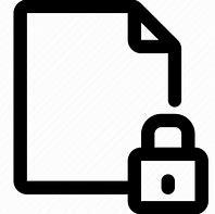 Image result for Locked File Icon