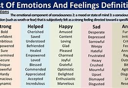 Image result for Emotions versus Feelings