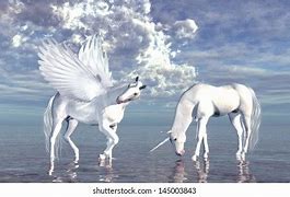 Image result for Unicorn and Pegasus