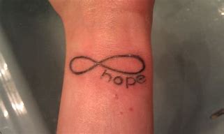 Image result for Infinity Hope Tattoo