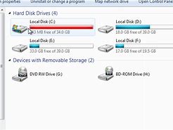 Image result for Tool Size Local Disk Display