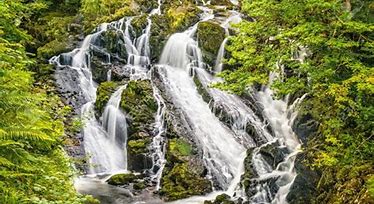 Image result for Roadside Waterfalls in Wales