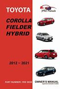 Image result for Toyota Corolla Repair Manual