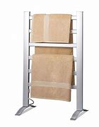 Image result for Standalone Heated Towel Rack